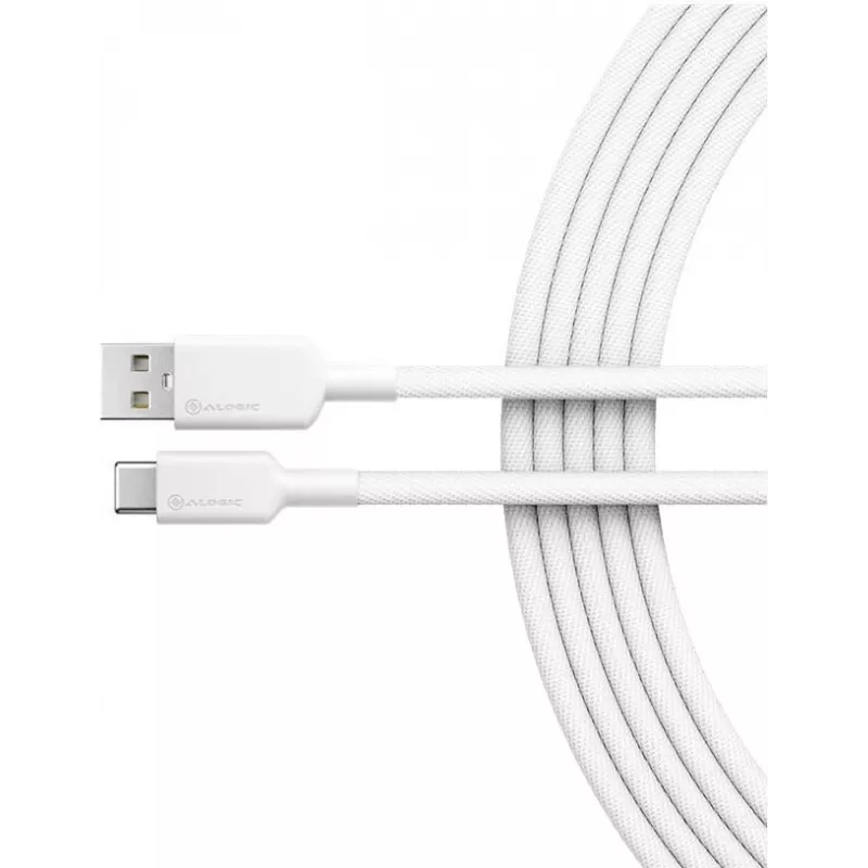 ALOGIC Elements Pro - USB laidas - USB-C (V) į USB (V) - USB 2.0 - 3 A - 1 m - Balta (ELPCA201-WH)
