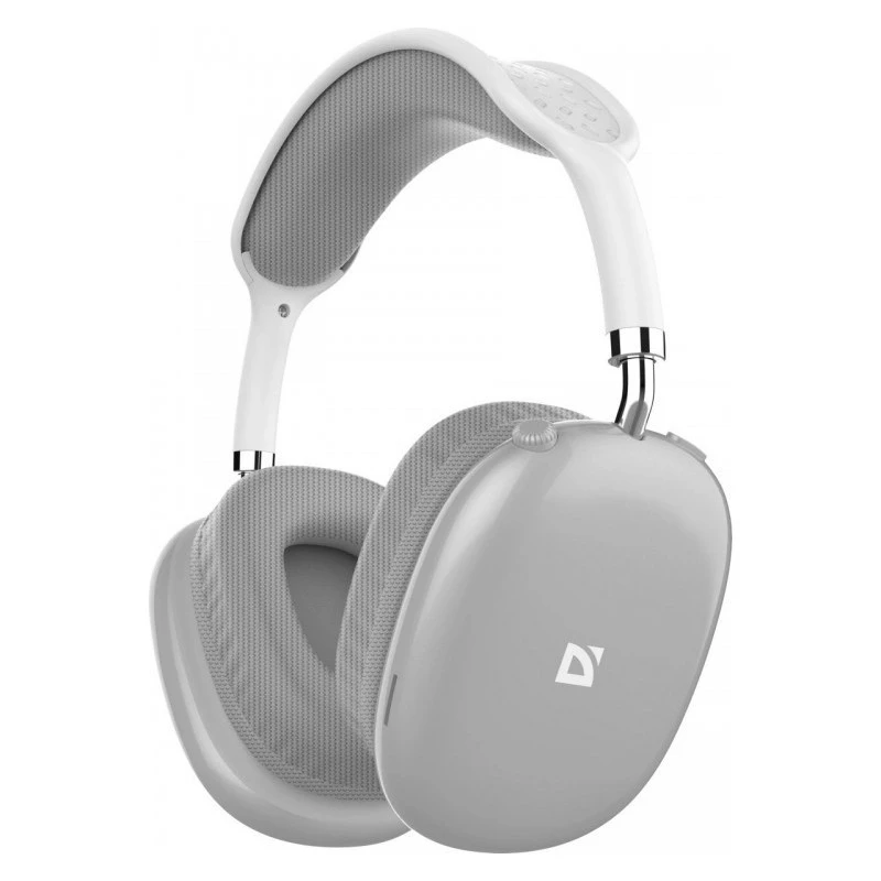 Belaidės uždedamos ausinės DEFENDER EEMOTION B645 — binauralinės, USB-C, AUX, 20–20 000 Hz, 105 dB jautris
