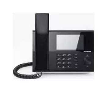 IP232 IP telefonas juodas PoE maitinimas pasirinktinai