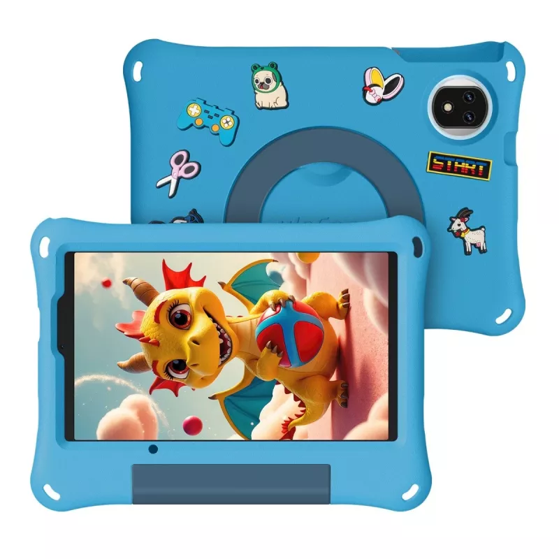 Planšetinis kompiuteris UleFone Tab A9 Pro Kids 4 GB RAM 128 GB atminties LTE mėlynas – vaikų planšetė