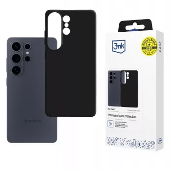 Apsauginis telefono dėklas 3MK Matt Case, skirtas Samsung Galaxy S26 Ultra – matinė apdaila, apsauga nuo įbrėžimų ir smūgių