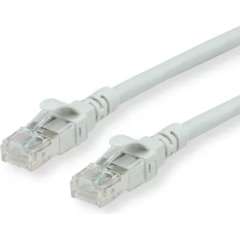 ROLINE - komutacinis kabelis - RJ-45 (M) į RJ-45 (M) - 30 cm - SFTP - CAT 6a - pilka (21.15.2970)