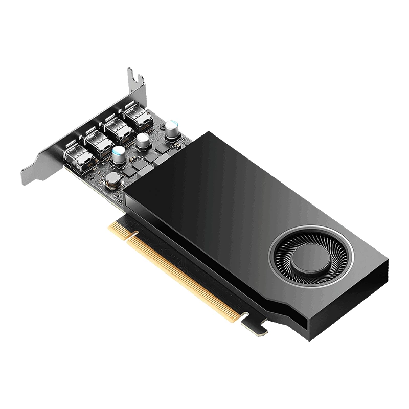 PNY NVIDIA RTX A1000 - vaizdo plokštė - RTX A1000 - 8GB GDDR6 - PCIe 4,0 x8 Low-Profile - 4 x Mini DisplayPort (VCNRTXA1000-PL)
