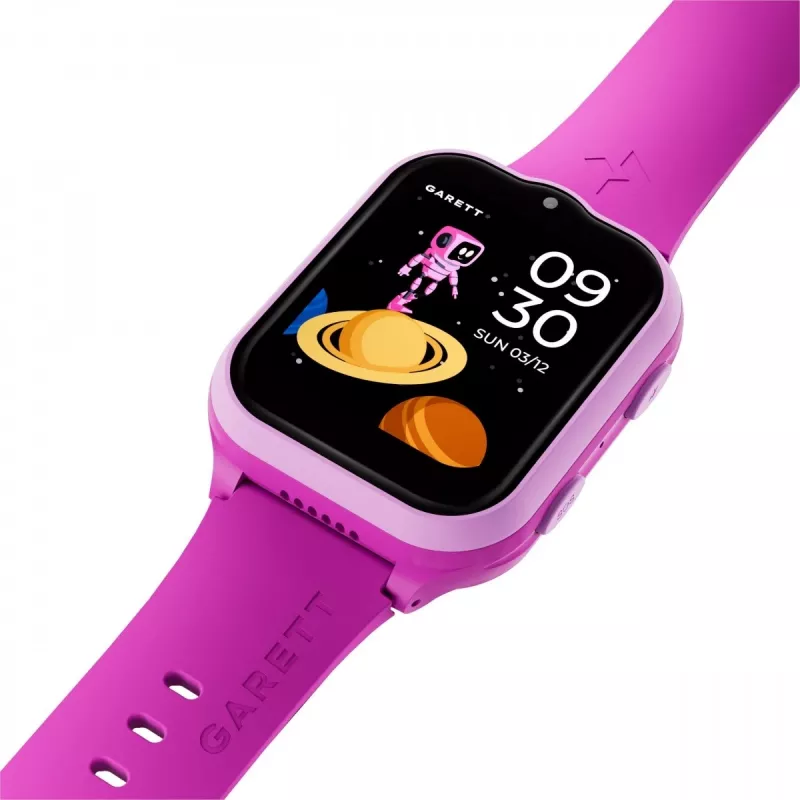 Vaikiškas išmanusis laikrodis Garett Kids eSim 4G Pink