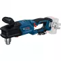 Belaidis kampinis grąžtas GRD 18V-127 Professional solo, 18 V (mėlyna/juoda, be akumuliatoriaus ir įkroviklio)