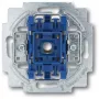 Vienpolis jungiklio modulis Busch-Jaeger 2020 US-206, 1P, 10 A, 250 V, mėlynas metalinis, 71×71×25 mm