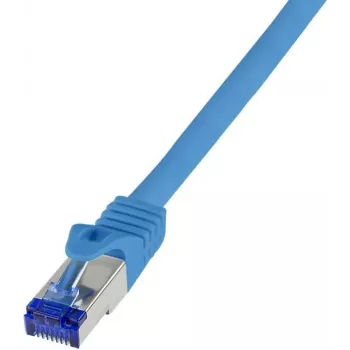 Logilink Professional Ultraflex - Patch-Cable - RJ-45 (M) į RJ-45 (M) - 0,25 m - 6 mm - S/FTP - Cat.7 Raw Cable (kabelis) / CAT 6a (prievadai) - be halogenų, liejinis, be užkabų - mėlyna, R