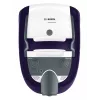 Drėgnas ir sausas dulkių siurblys Bosch BWD 41740 AquaWash&Clean — 1700 W, 5 L bakas, EPA filtras, teleskopinis vamzdis, 9 m spindulys, violetinė