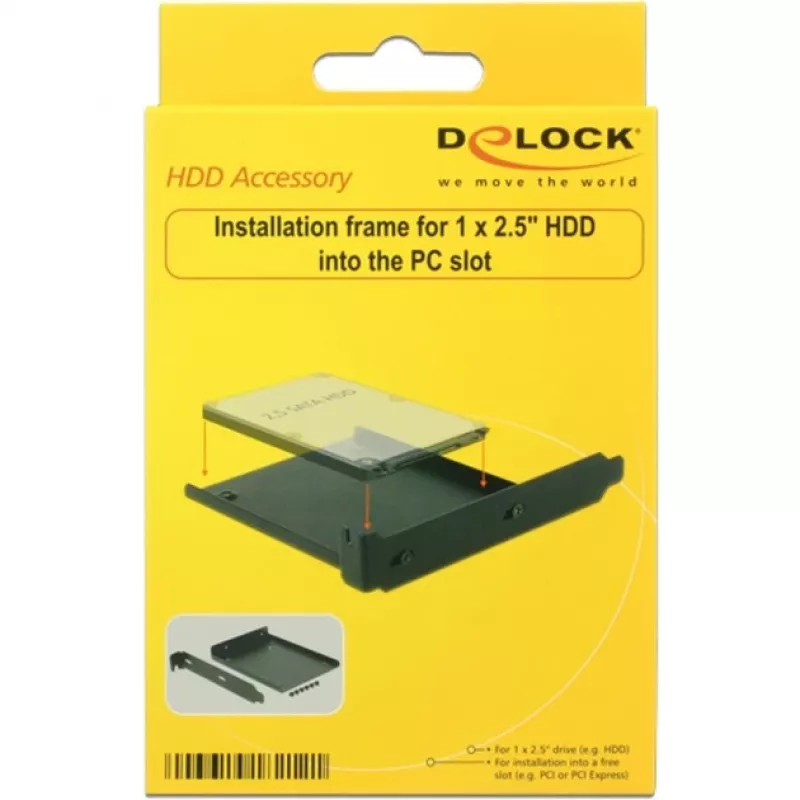 HDD Cage DeLOCK 18212 Universalus korpuso komponentas