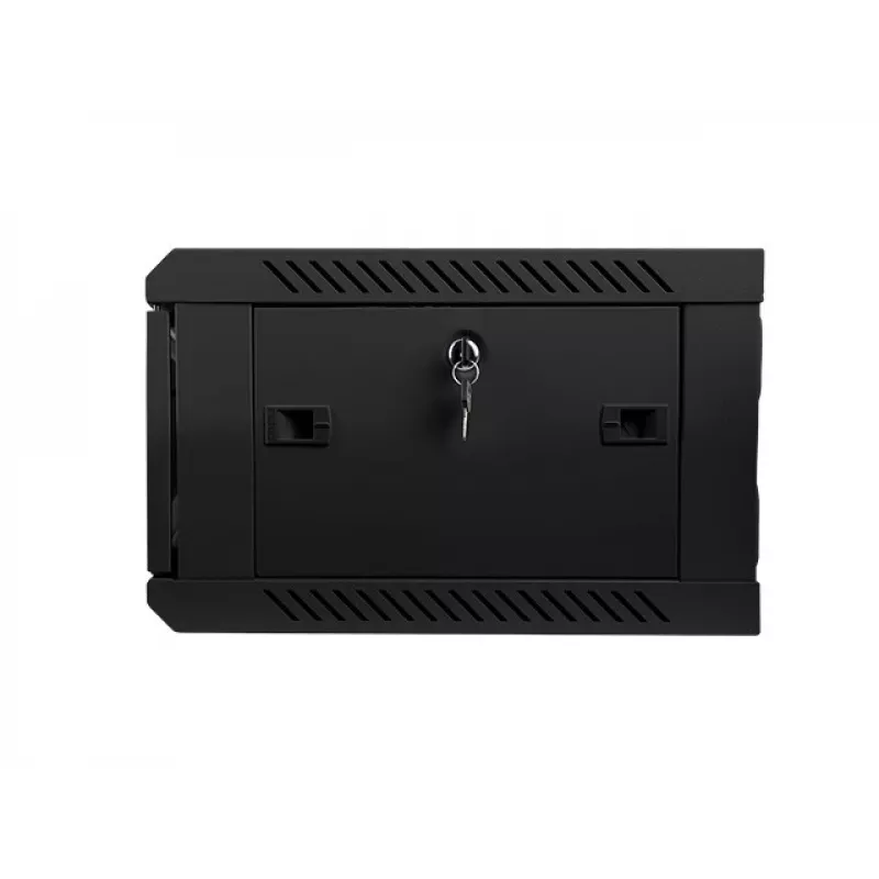 Prie sienos montuojama spinta LANBERG WF01-6404-10B 4U 19 colių 600×450×285 mm IP20 juoda, 60 kg talpa