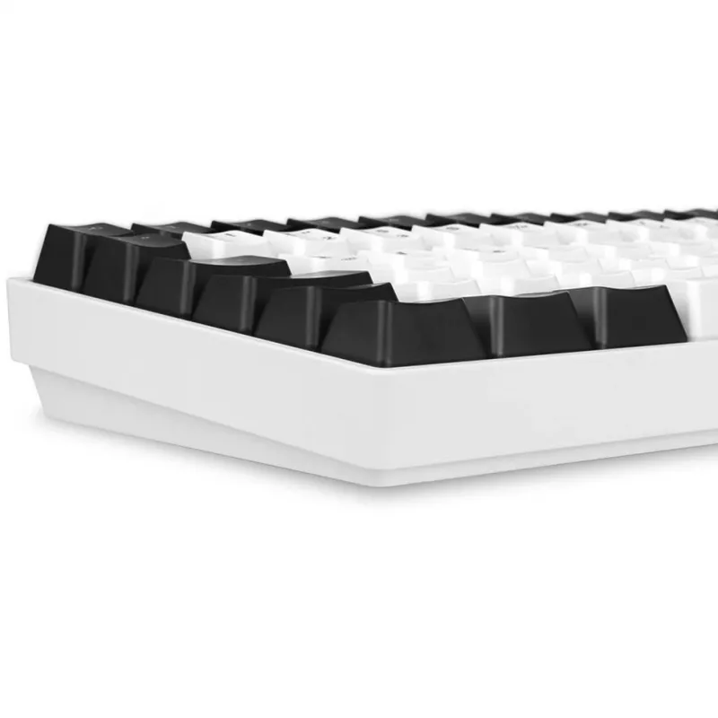 Sharkoon SKILLER SGK50 S3 Klaviatūra žaidimams USB AZERTY prancūziška balta