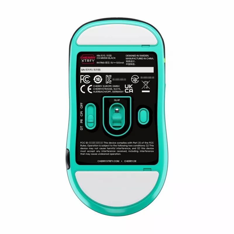 Pelė CHERRY XTRFY M68 belaidė RF belaidė