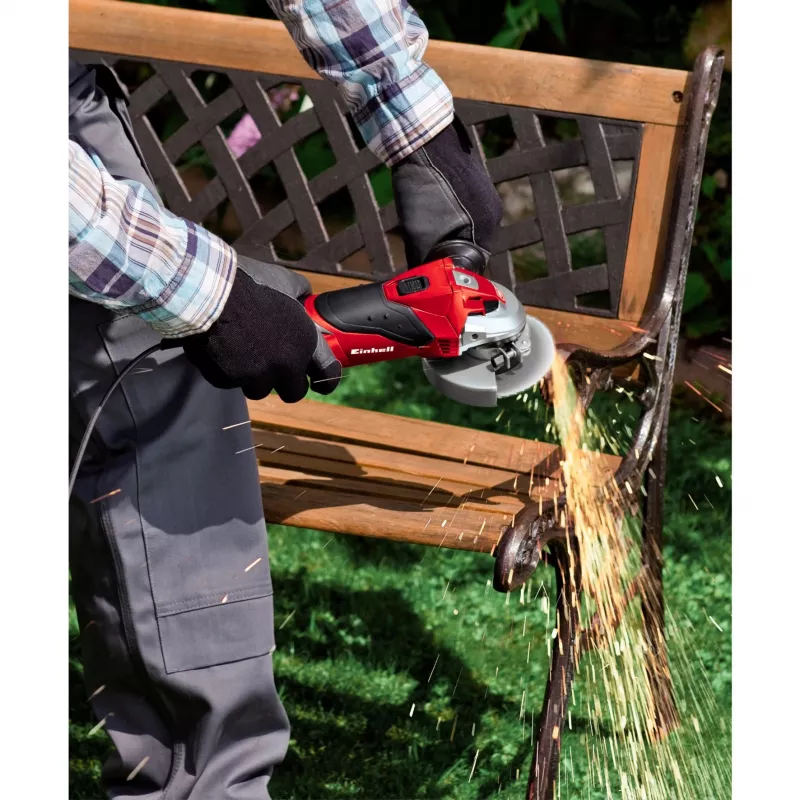 Einhell TE-AG 125 CE kampinis šlifuoklis 12,5 cm 11000 aps./min. 1100 W 2,8 kg