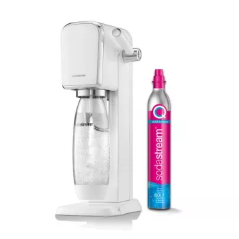SodaStream gazuoto vandens aparatas ART baltas QC su 1 l PET buteliu (1013511310)