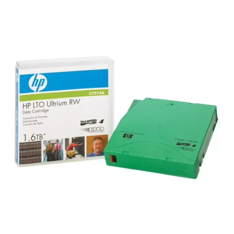 HPE LTO4 Ultrium 1.6TB skaitymo/rašymo duomenų kasetė, tuščia duomenų juosta, 800 GB LTO, 0,496 (1,26 cm)