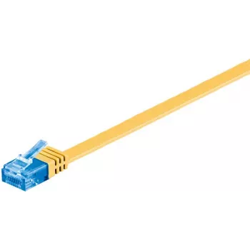 Tinklo kabelis Goobay RJ-45 CAT6a 0,5m Geltonas