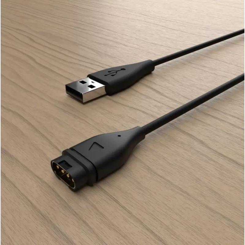 USB-A įkrovimo laidas FIXED FIXDW-796, skirtas „Garmin“ išmaniesiems laikrodžiams — suderinamas įkrovimo ir duomenų perdavimo laidas