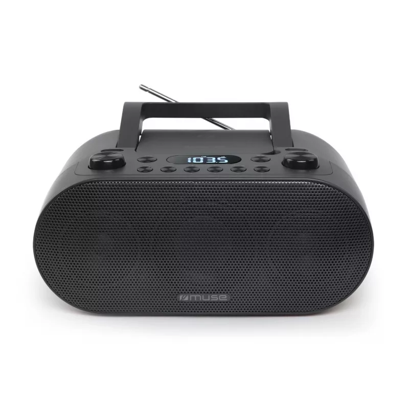 Muse | Nešiojamasis radijas su Bluetooth ir USB prievadu | M-35 BT | AUX įvestis | Juoda