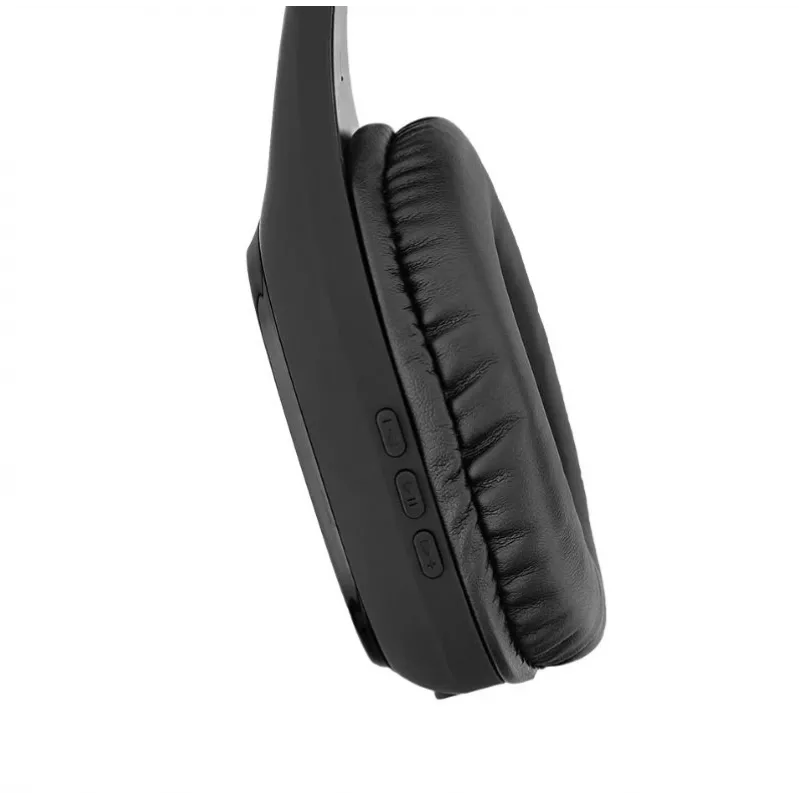 Ausinės Tellur Bluetooth ant ausies uždedamos ausinės Pulse juodos