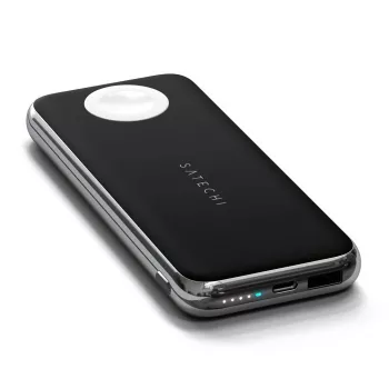 Belkin QUATRO 10000 mAh belaidžio įkrovimo išorinė baterija, juoda, sidabrinė