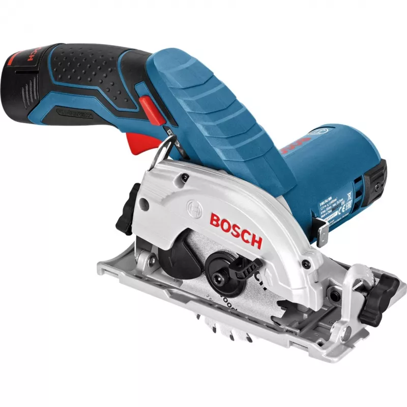 Belaidis rankinis diskinis pjūklas GKS 12V-26 Professional, 12 V (mėlyna/juoda, 2 ličio jonų baterijos 3,0 Ah, L-BOXX dėžėje)