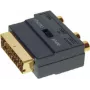 Vaizdo/Garso SCART adapteris ShiverPeaks 94035-G su 3 RCA (sudėtiniam vaizdui/garso signalui)