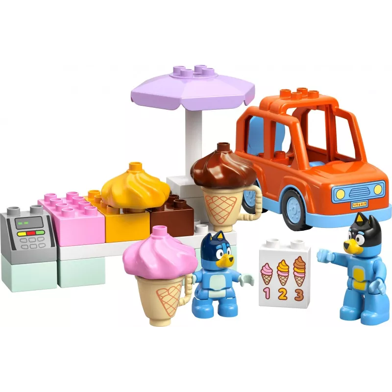 LEGO BLUEY 10458 Ledų kelionė su Bluey