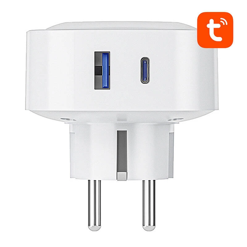 Išmanusis kištukas Gosund SP6 16A su USB-C 20W – Wi-Fi valdomas lizdas namų automatizavimui