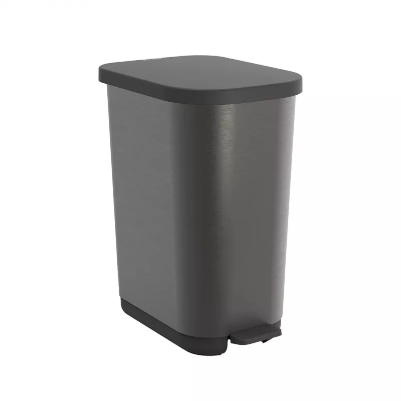 ROTHO Ribo Graphite - pedalinė šiukšliadėžė – 35 l