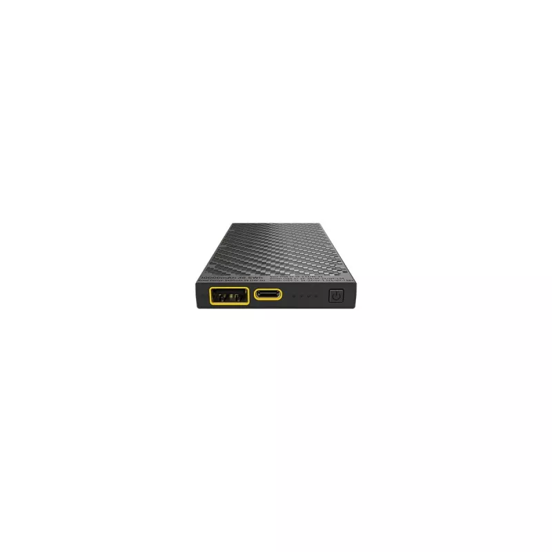 Portable Power Bank Nitecore NB10000 — 10000 mAh, USB‑A + USB‑C, 38W total output, Pilka