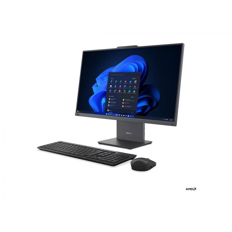 „Viskas viename“ kompiuteris „Lenovo ThinkCentre neo 55a 24 Gen 6 Touch“ su 23,8 col. „Full HD“, AMD „Ryzen 5 220“, 16 GB RAM, 512 GB SSD, „AMD Radeon 740M“, „Windows 11 Pro“, angliška klaviatūra, „Luna Pilka“, 3 m. garantija