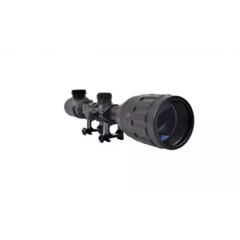 Optinis taikiklis JS-Tactical 2.5-10x50 Mil-Dot su 22 mm bėgeliu
