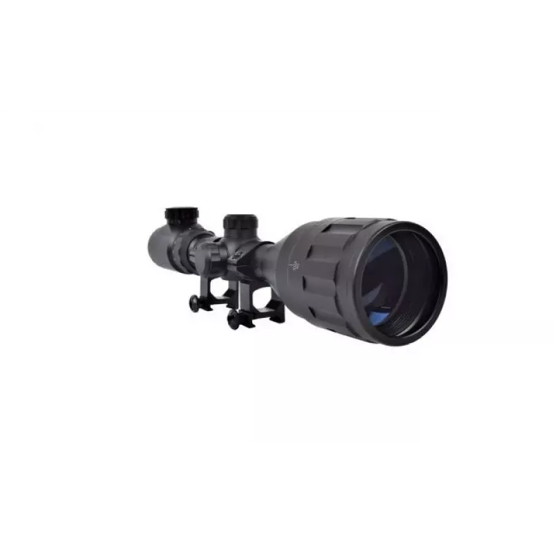 Optinis taikiklis JS-Tactical 2.5-10x50 Mil-Dot su 22 mm bėgeliu