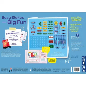 Kosmos Easy Elektro – Big Fun, elektronikos rinkinys, elektra, 8 m., įvairiaspalvis