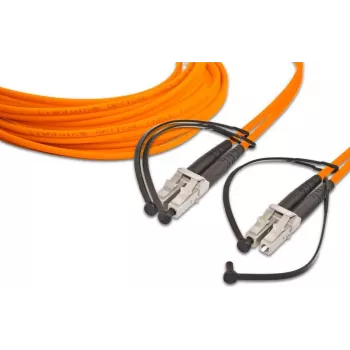Lightwin LDP-50 LC-LC 10.0 OM2 šviesolaidinis kabelis 10 m 2x LC oranžinis (LDP-50 LC-LC 10.0 OM2)