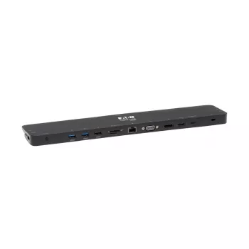 USB-C dokas, trijų ekranų – 4K HDMI ir DP, VGA, USB 3.2 Gen 1, USB-A/C šakotuvas, GbE, 100 W PD įkrovimas