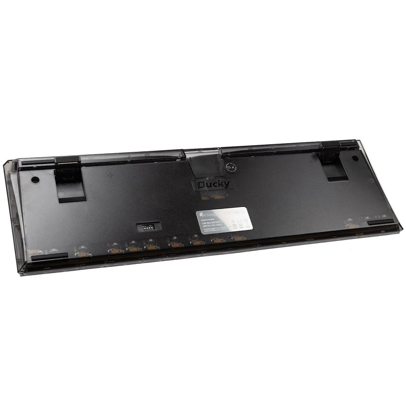 Ducky One 3 Aura klaviatūra žaidimams USB QWERTY US International juoda