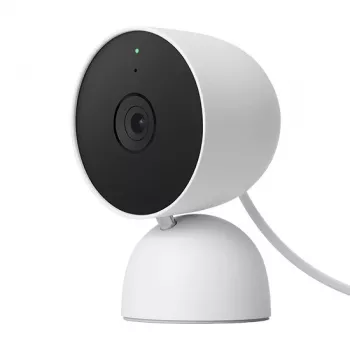Google Nest Cam IP apsaugos kamera vidaus 1920 x 1080 pikselių tvirtinama prie sienos