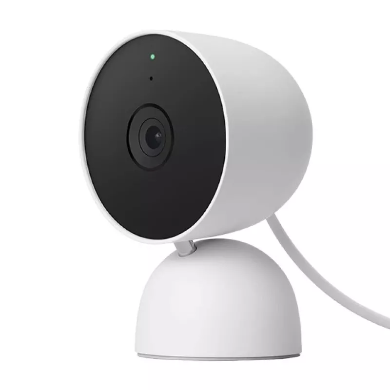 Google Nest Cam IP apsaugos kamera vidaus 1920 x 1080 pikselių tvirtinama prie sienos