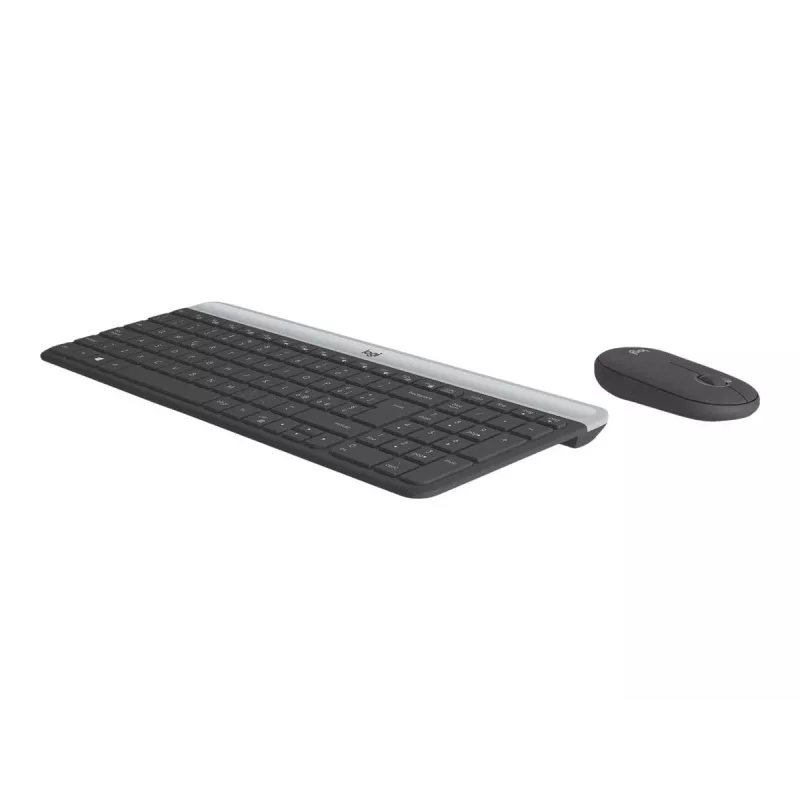 Klaviatūros ir pelės rinkinys Logitech MK470 plonas Combo