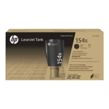 HP 154X didelio našumo juodas Originalius LaserJet Tank dažų papildymo rinkinys