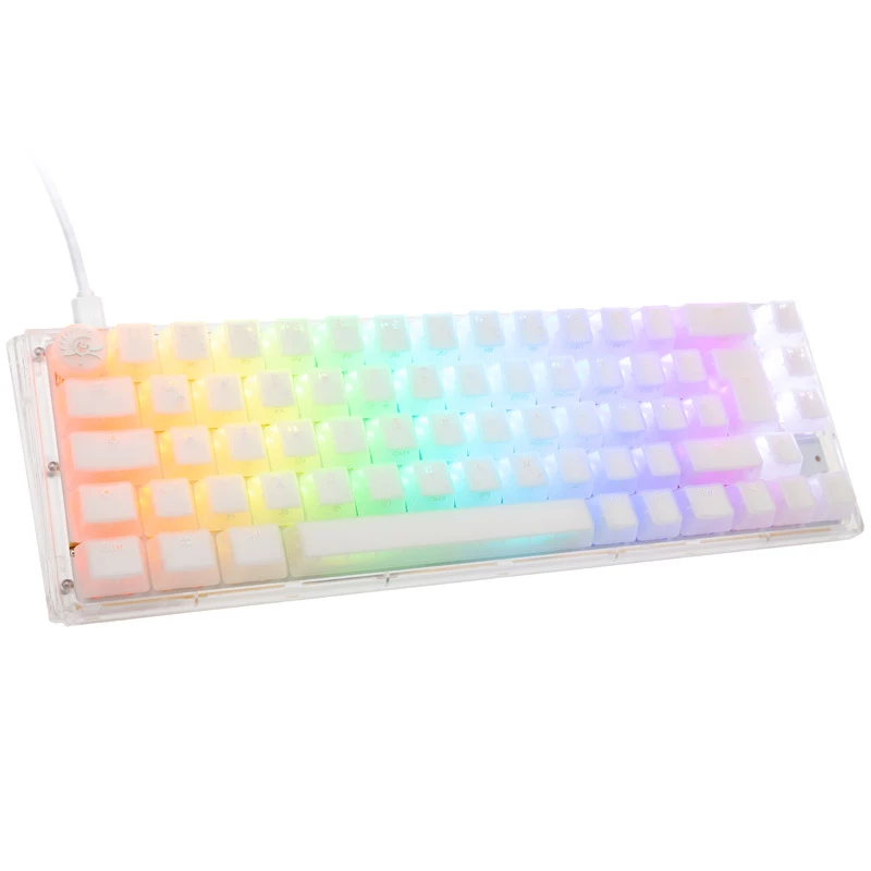 Ducky One 3 SF klaviatūra, skirta žaidimams, USB, balta