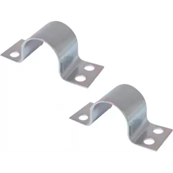 Mast clamp ShiverPeaks 89855-SET galvanized steel for pipe Ø40–42 mm