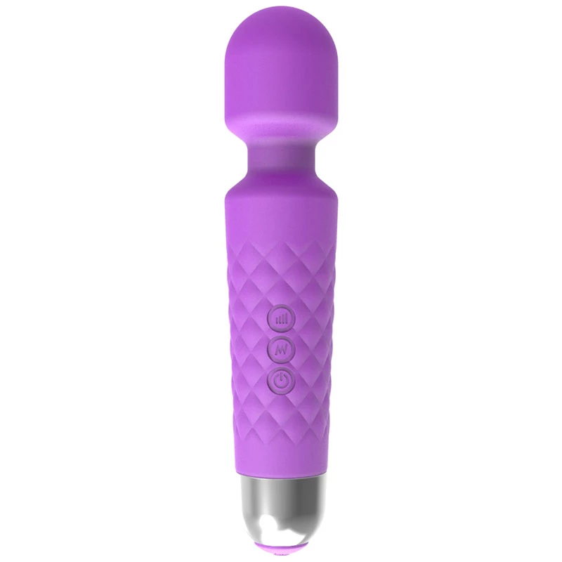 Klitorio masažuoklis Erolab Wand-M Purple, įkraunamas, atsparus vandeniui