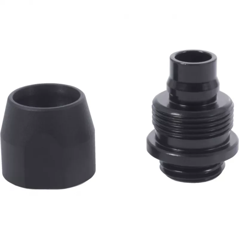 Jungtis Alphacool 17638 Aliuminis Žalvaris Juoda 1.8 cm 2.4 cm