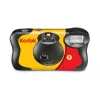 Kodak FunSaver blykstės vienkartinis fotoaparatas, spalvota juosta ir blykstė, 27 nuotraukos, ISO 400