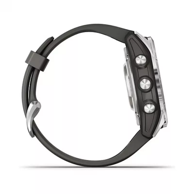 Garmin fēnix 7S Pro 3,05 cm (1,2 inch) MIP 42 mm Skaitmeninis 240 x 240 pikselių Jutiklinis ekranas Sidabrinis Wi-Fi GPS (palydovinis)