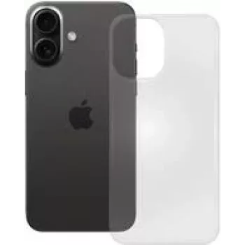 PEDEA minkštas TPU dėklas Apple iPhone 16 - skaidrus (50160986)