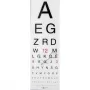 NeXtime klok 3067 Eyesight, 75x25,4 cm, Sieninis, Balta / Juoda
