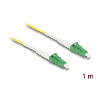 DeLOCK InfiniBand šviesolaidinis kabelis 1 m LC LC/APC Geltonas